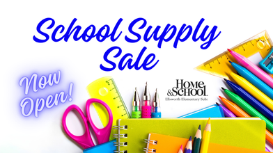  School Supply Sale Open Now!